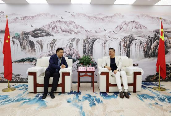 合肥新站高新區黨工委委員、管委會副主任安志強到訪索威爾科技公司總部—聯合企業集團